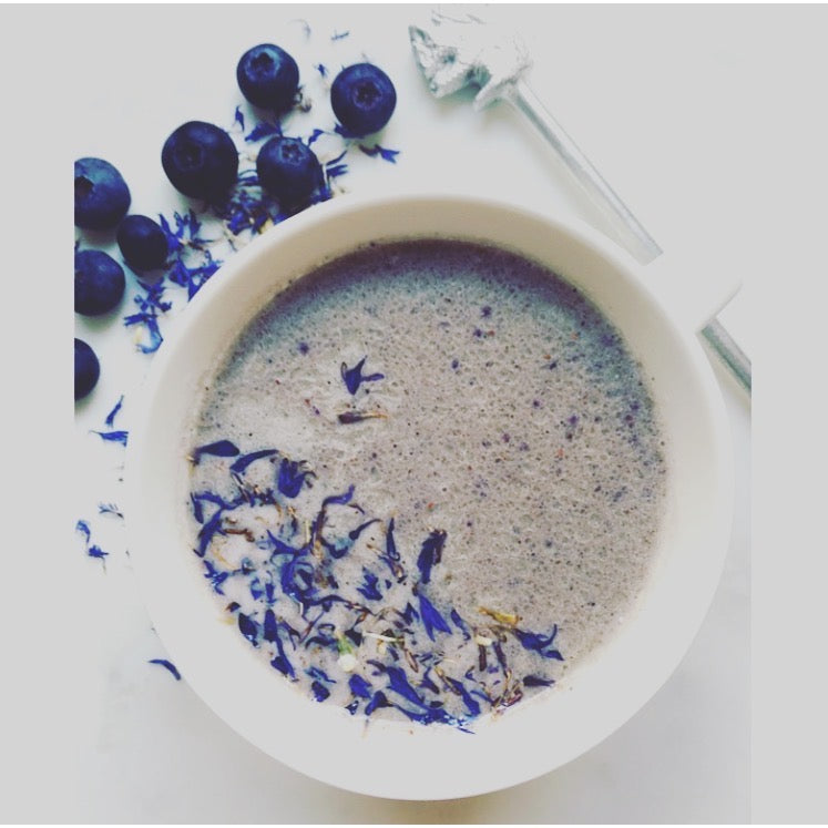 Blue Moon Milk for Sleep and Stress