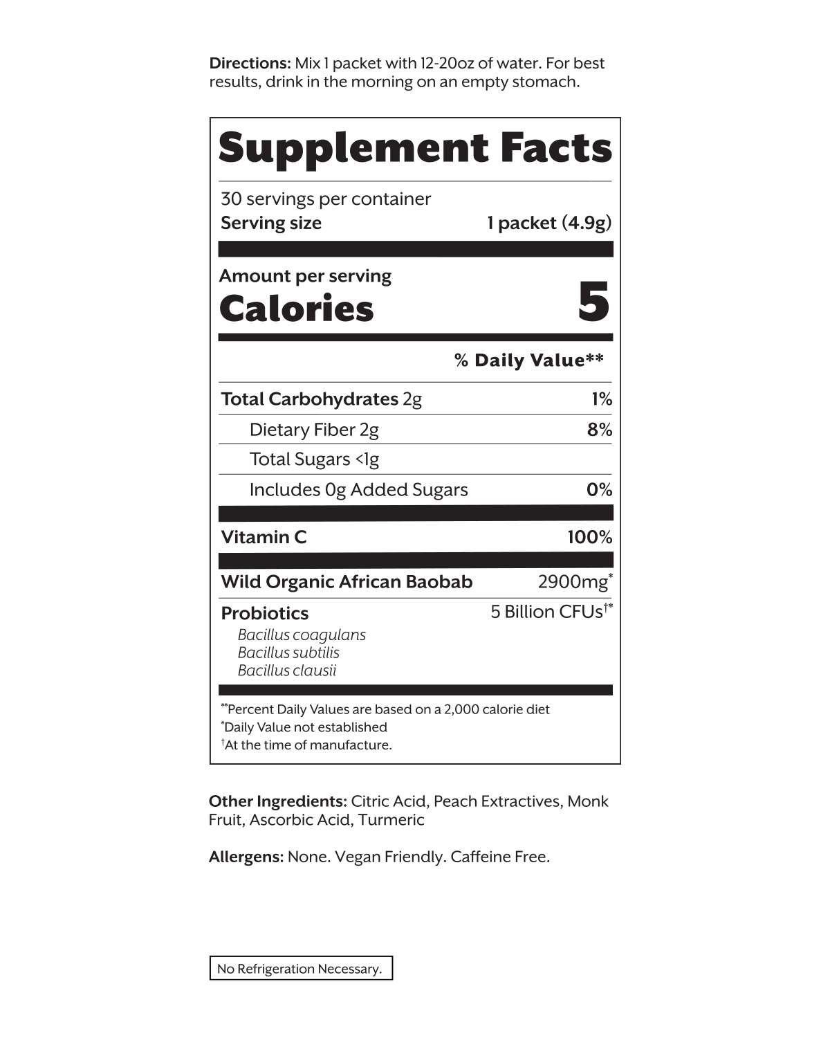 Debloat: Prebiotic + Probiotic