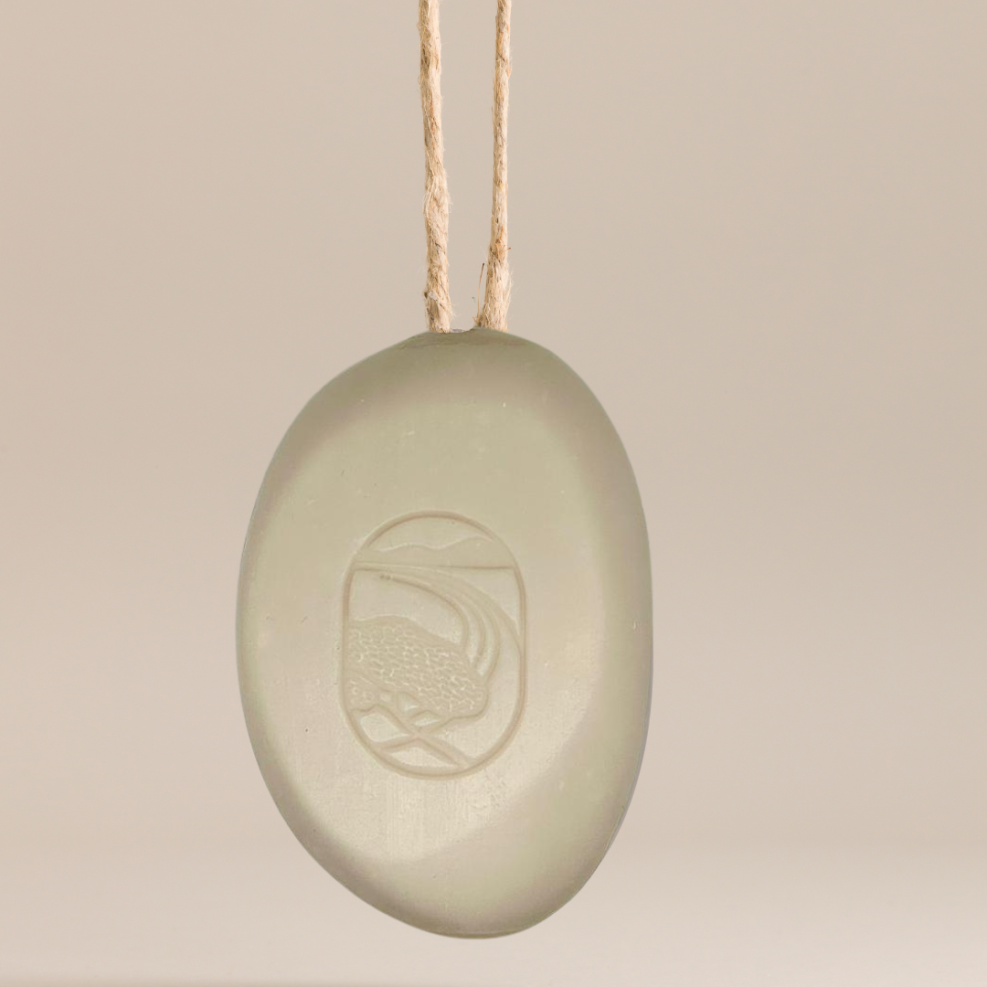 Oud Pebble Soap on a Rope