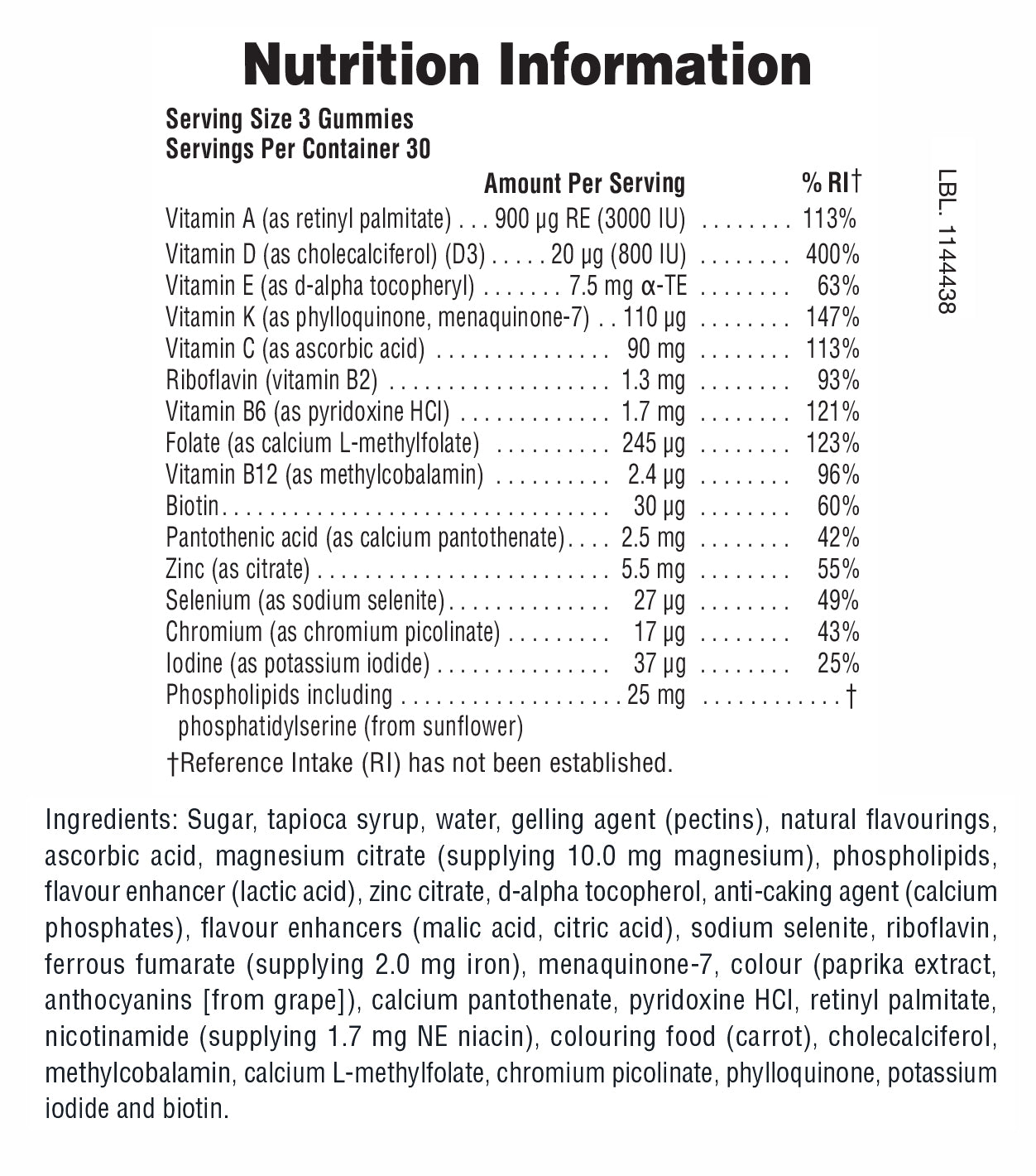 Animal Parade Multivitamin Gummies Assorted Fruit Flavours
