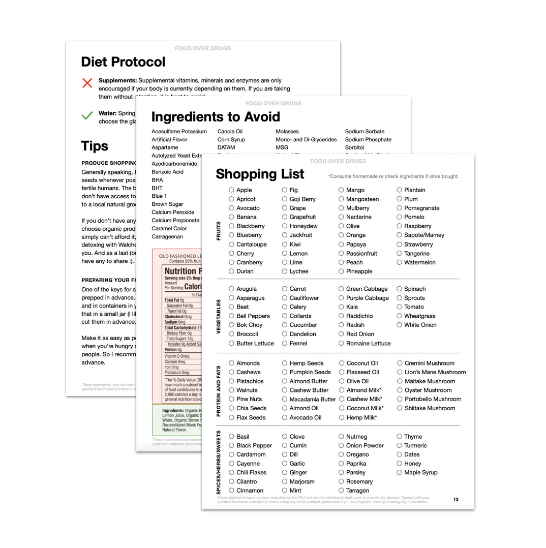 Detox Protocol e-Booklet