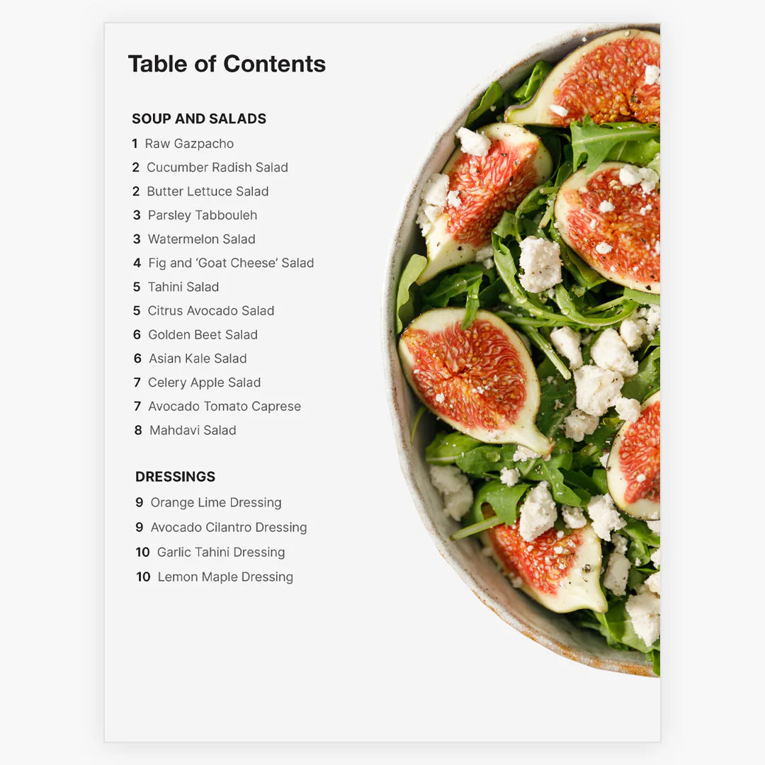 Detox Recipe e-Booklet
