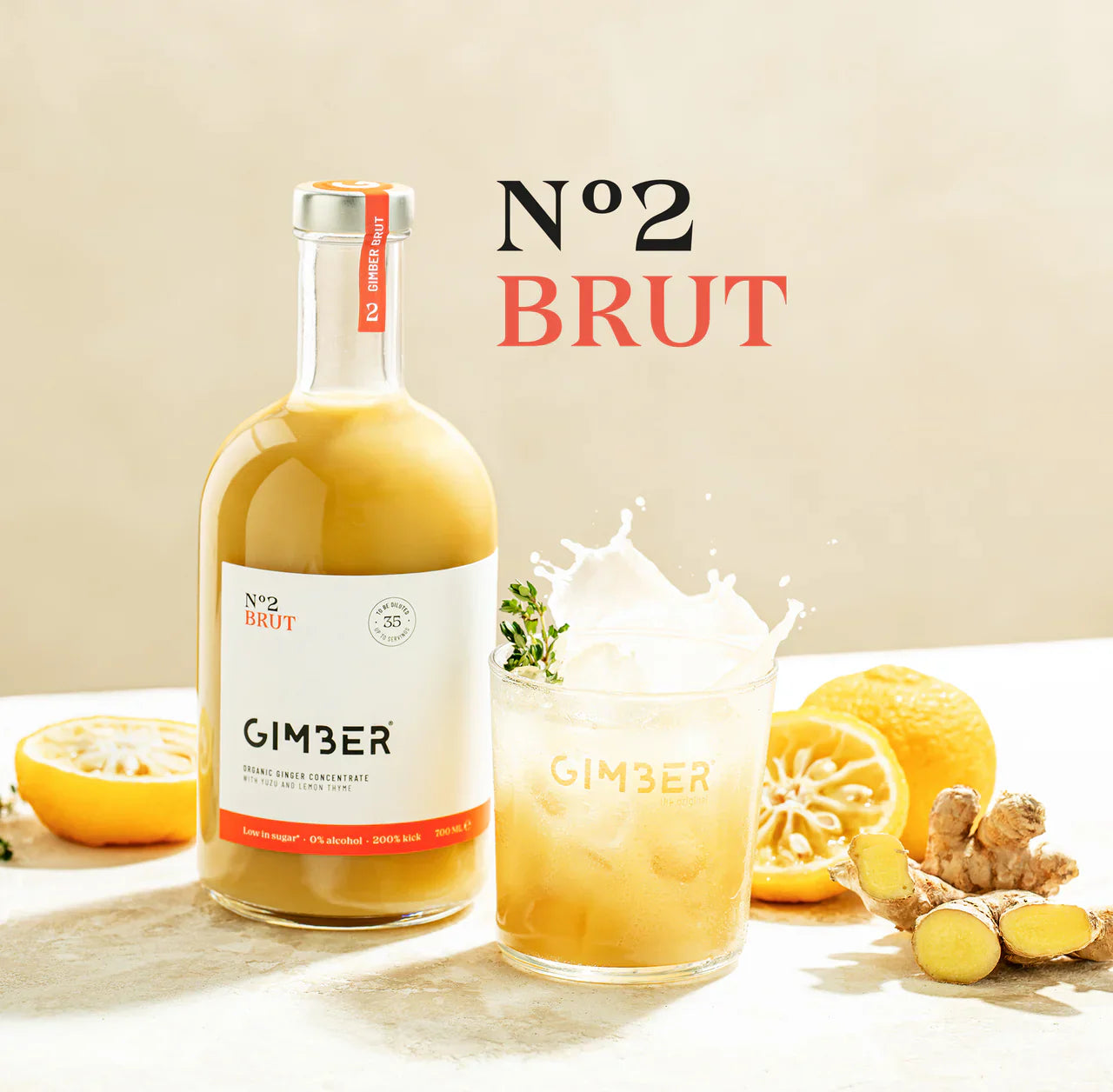 Organic Ginger Concentrate N°2 Brut