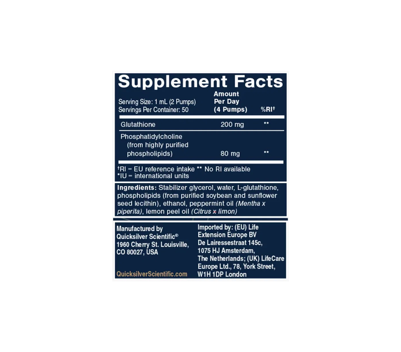 Liposomal Glutathione
