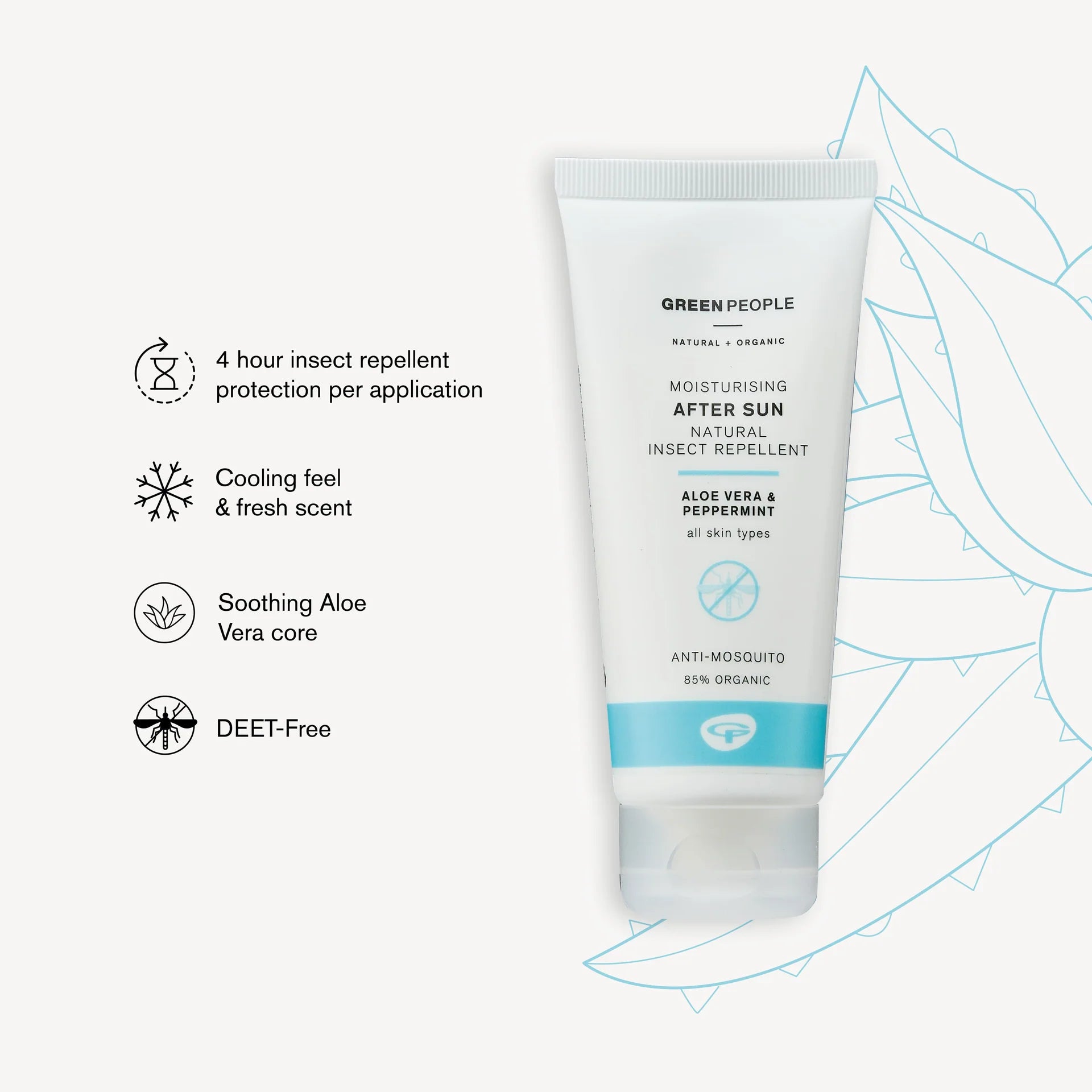 Moisturising After Sun With Insect Repellent