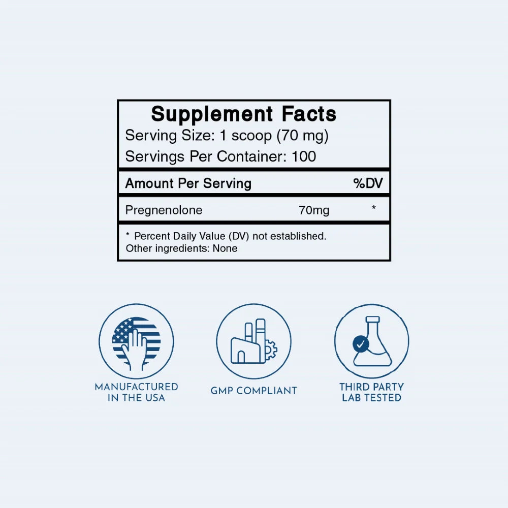 Micronised Pregnenolone Powder