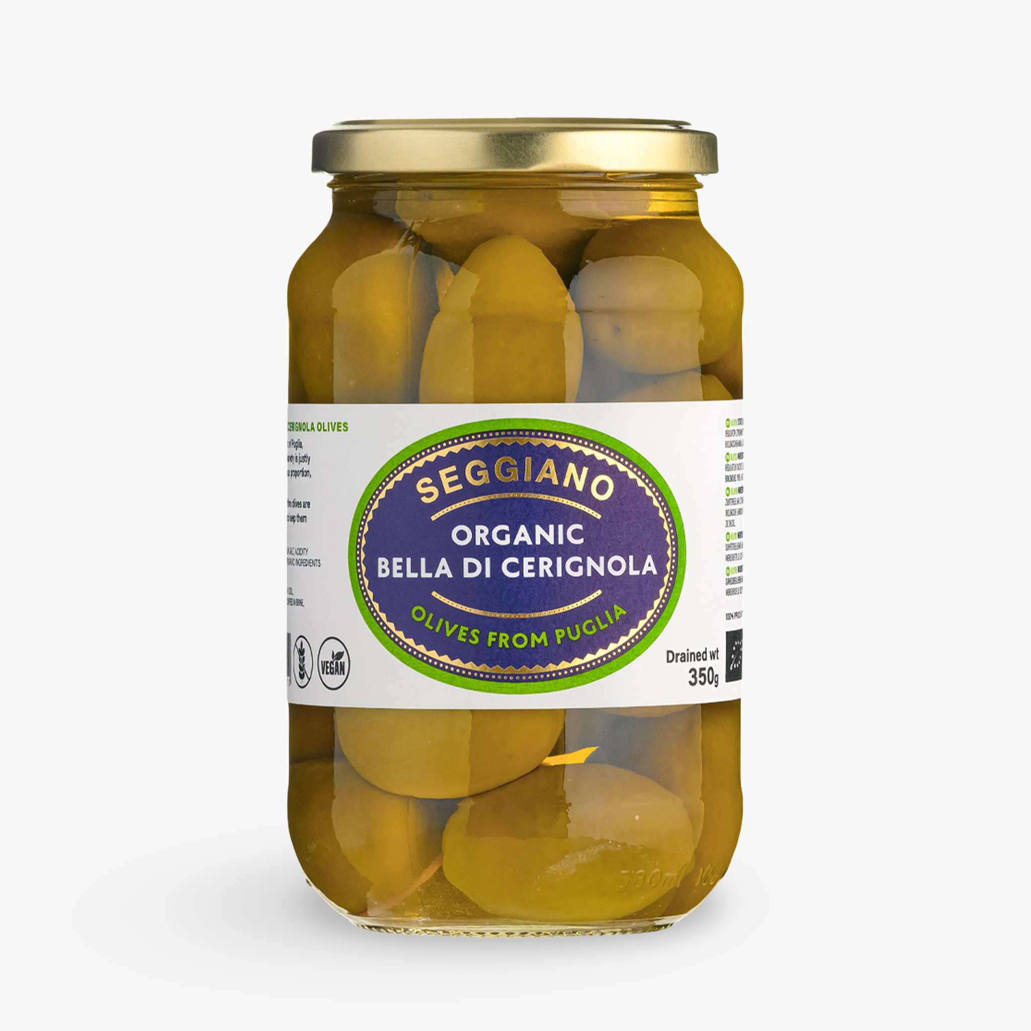 Organic Bella Di Cerignola Olives
