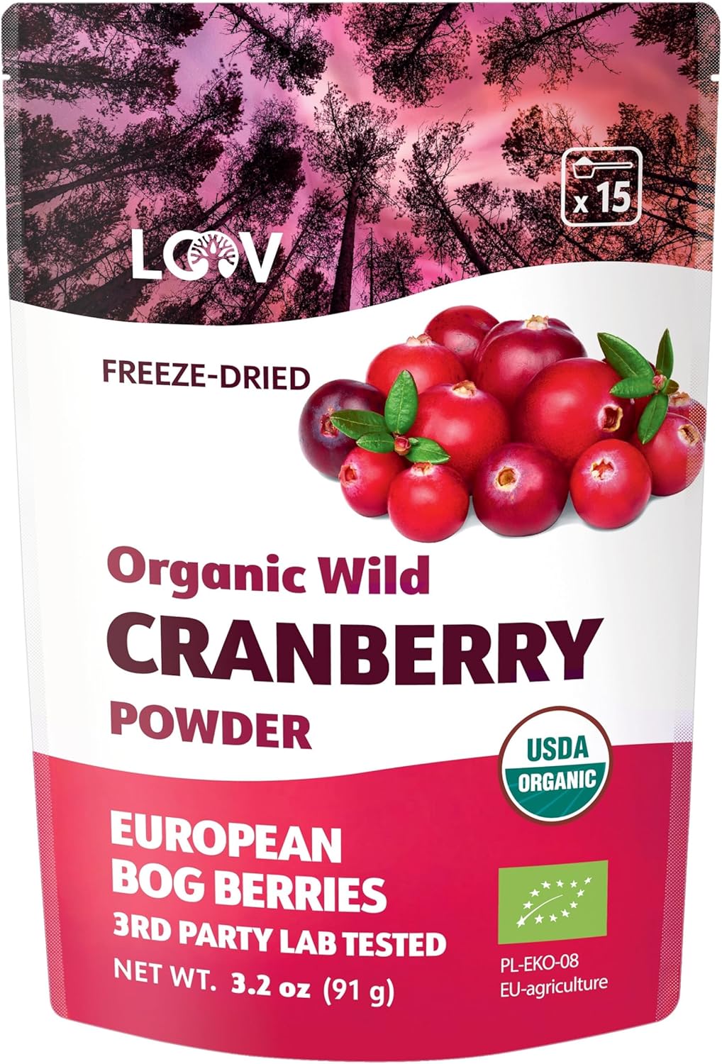 Organic Wild Cranberry Powder