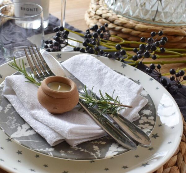 Lavender Terracotta Candles