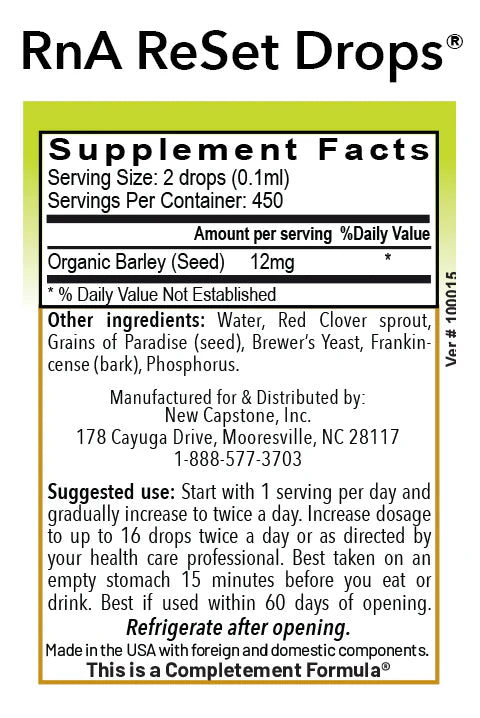RnA ReSet Drops