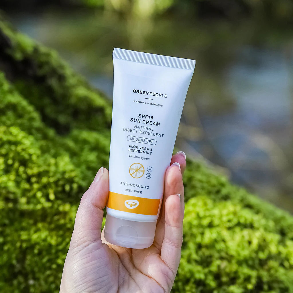 SPF15 Sun Cream with Natural Insect Repellent
