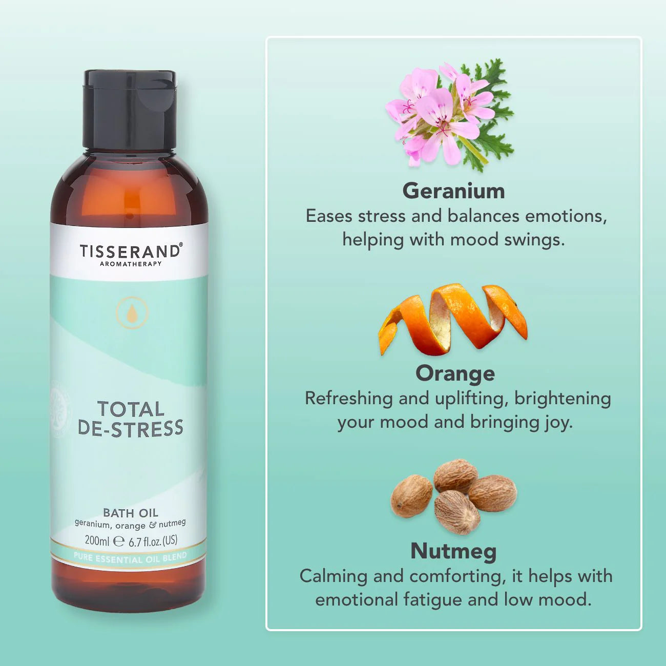 Total De-Stress Bath Oil