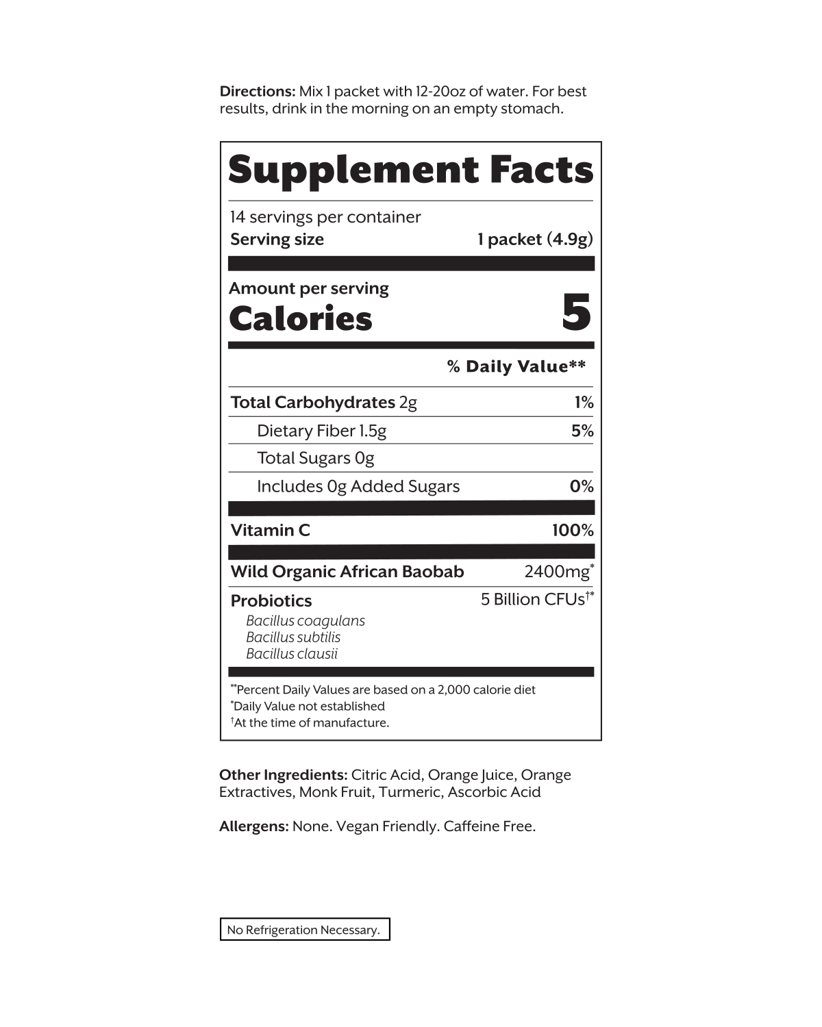 Debloat: Prebiotic + Probiotic