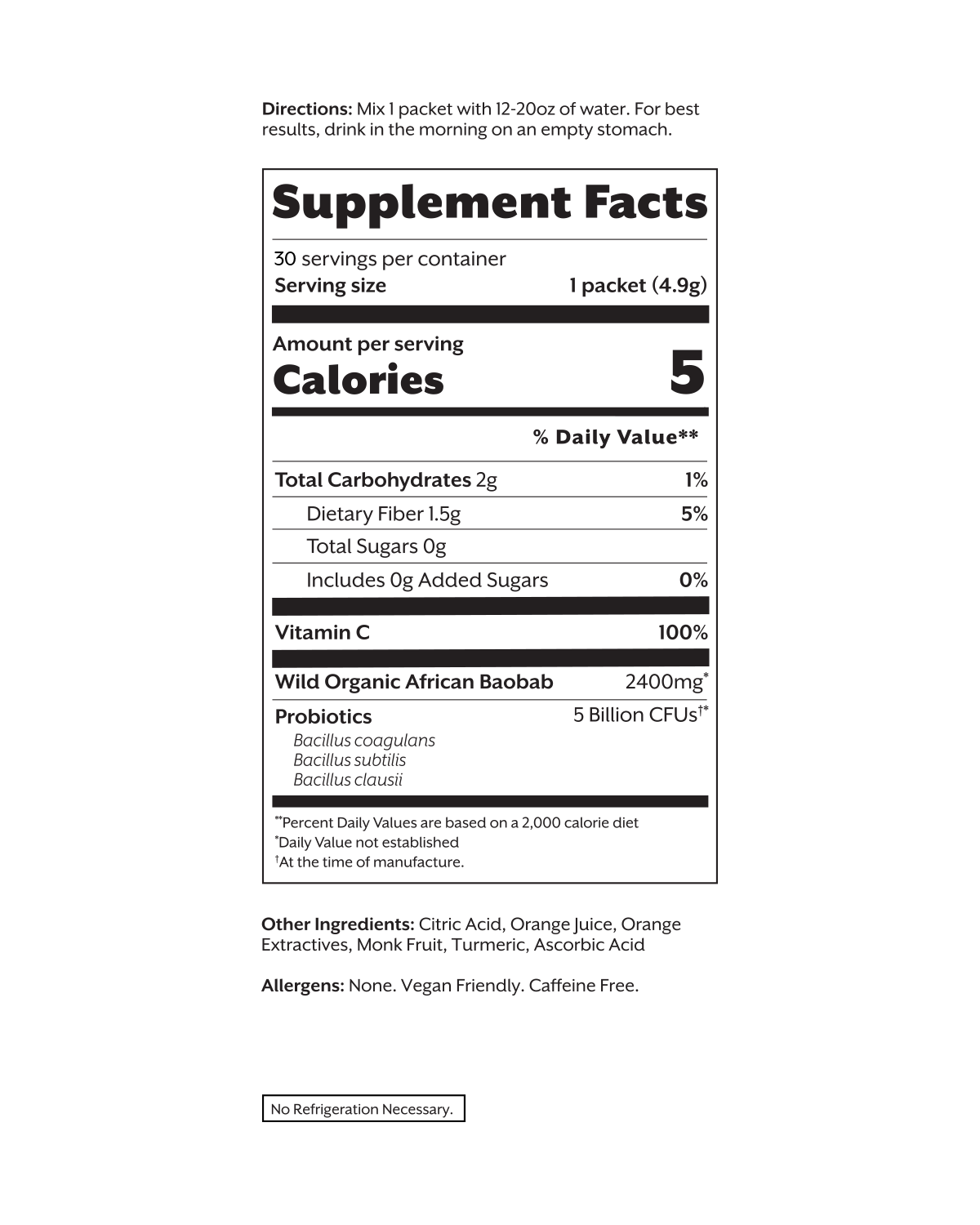 Debloat: Prebiotic + Probiotic