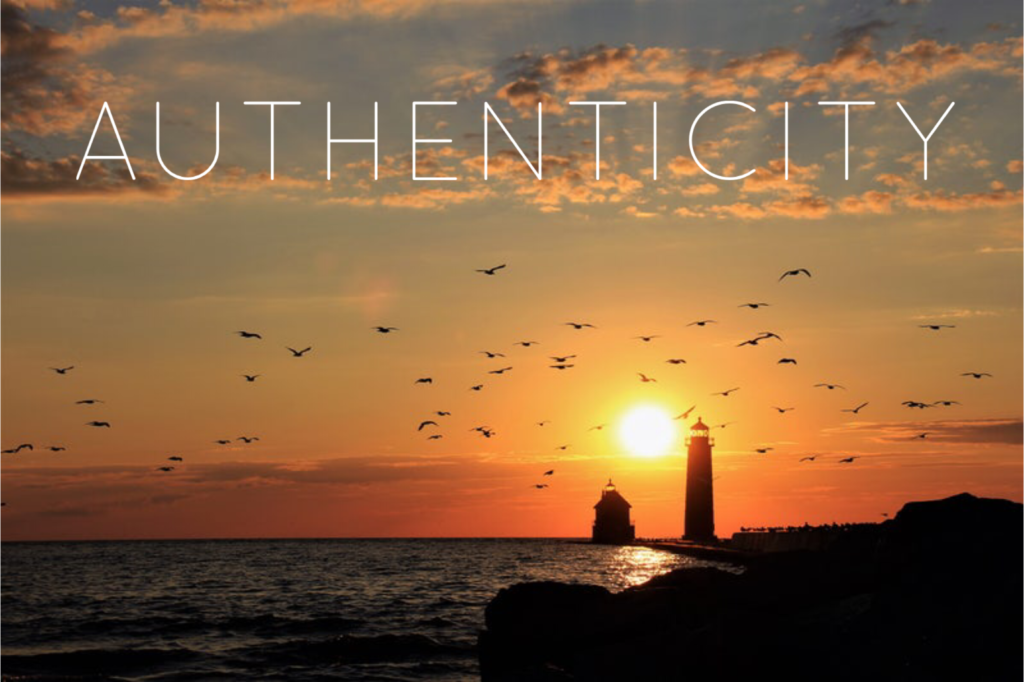 Authenticity – Letting Go of What We Should Be