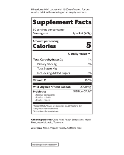 Debloat: Prebiotic + Probiotic