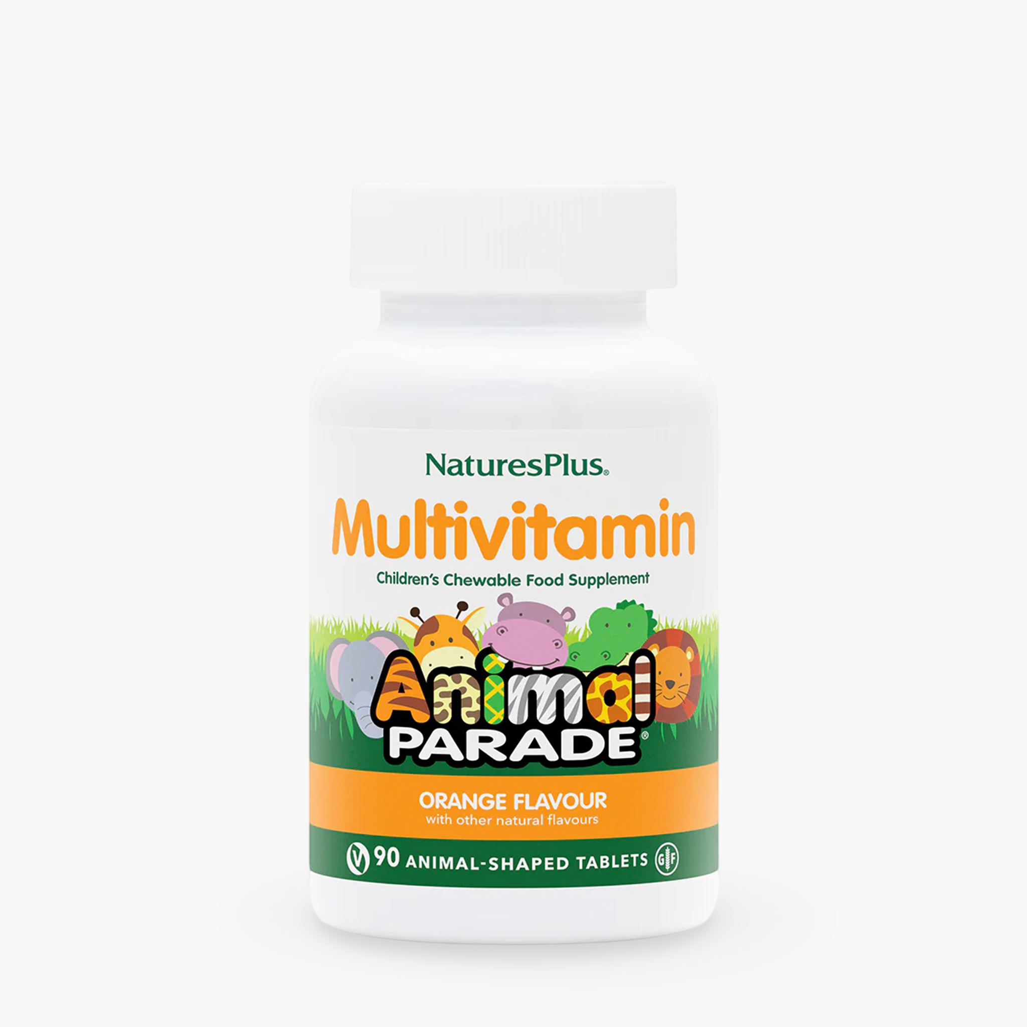 Animal Parade Multivitamin Children's Chewables - Orange