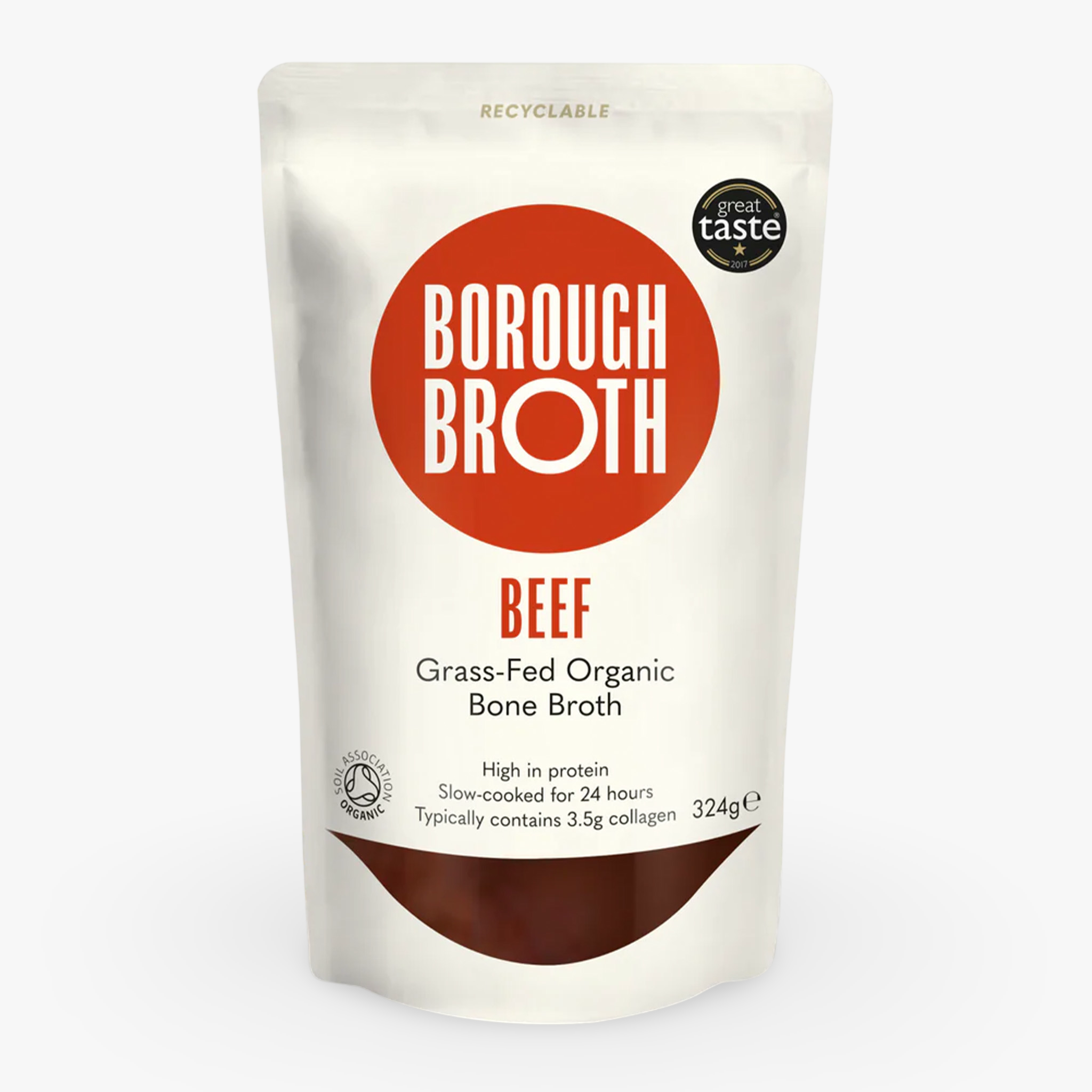 Grass-Fed Organic Beef Bone Broth