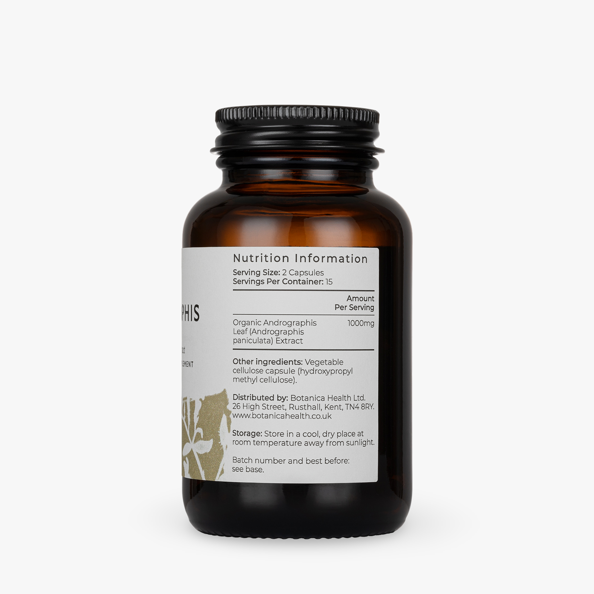 Organic Andrographis Capsules