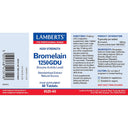 Lamberts High Strength Bromelain 1250GDU