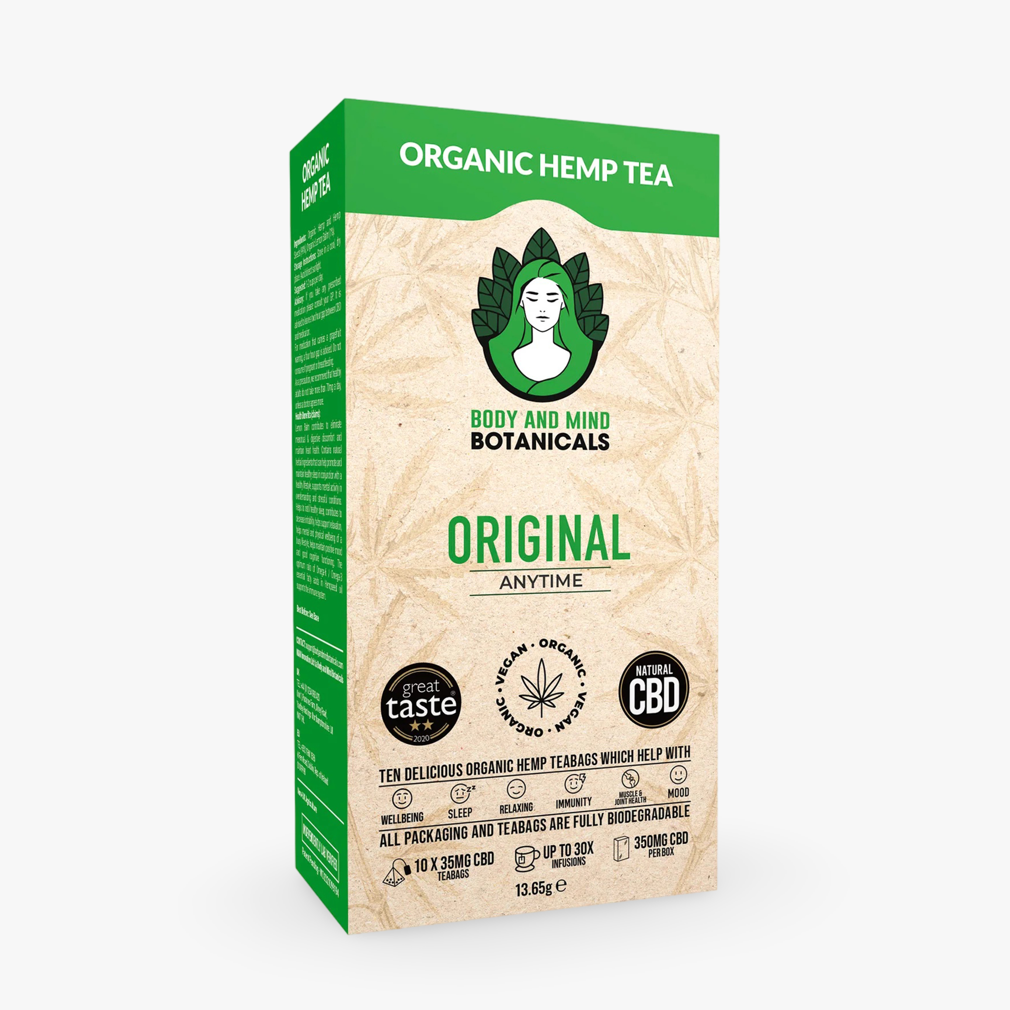 Organic Hemp Tea Original