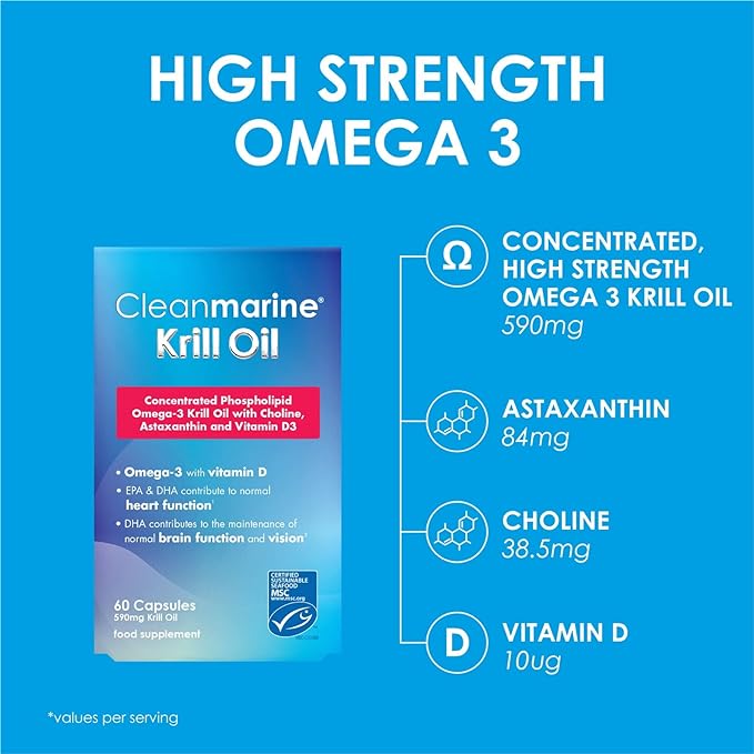 Cleanmarine Krill Oil High Strength