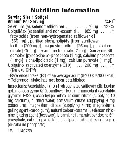 Beyond CoQ10 Softgels