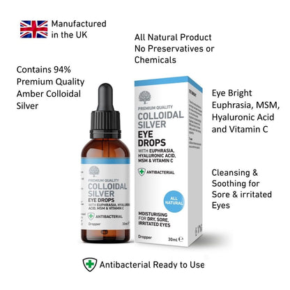 Natures Greatest Secret Colloidal Silver Eye Drops
