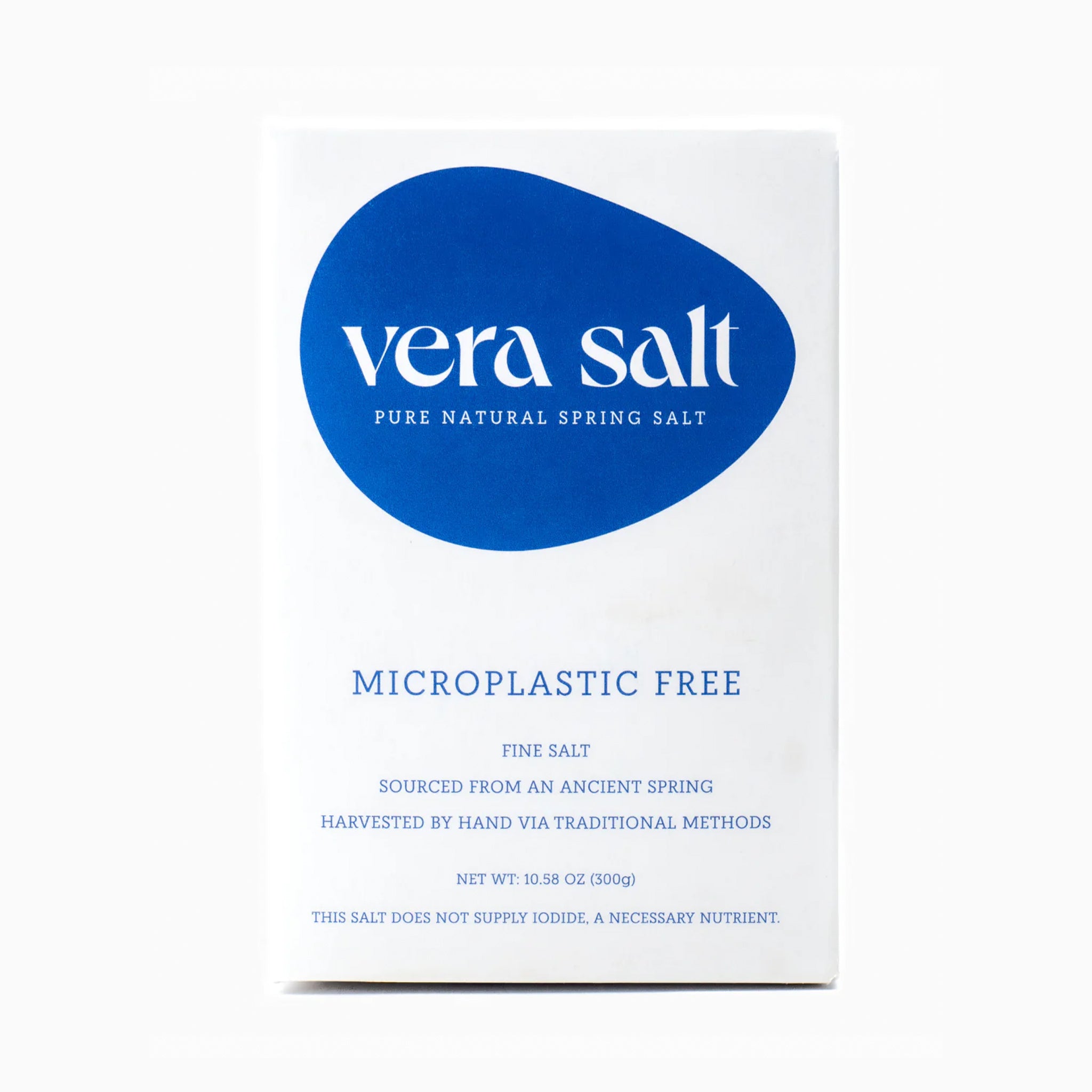 Fine Pure Natural Spring Salt (300g) - Microplastic Free