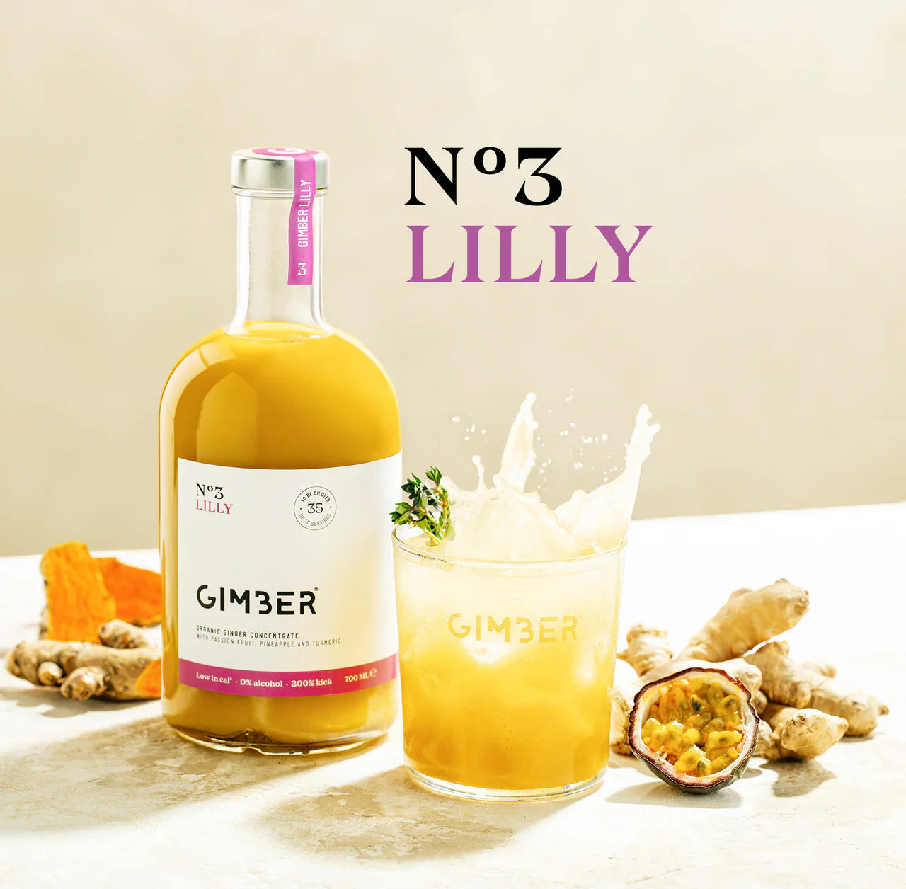 Organic Ginger Concentrate N°3 Lilly