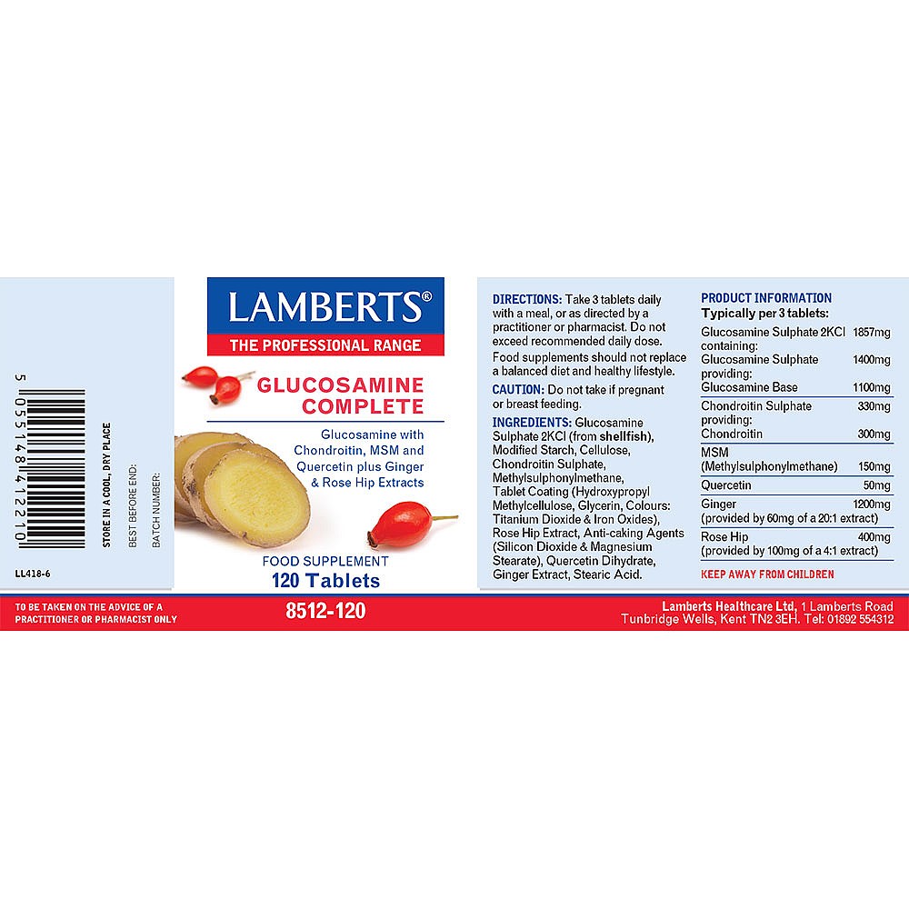 Lamberts - Glucosamine Complete