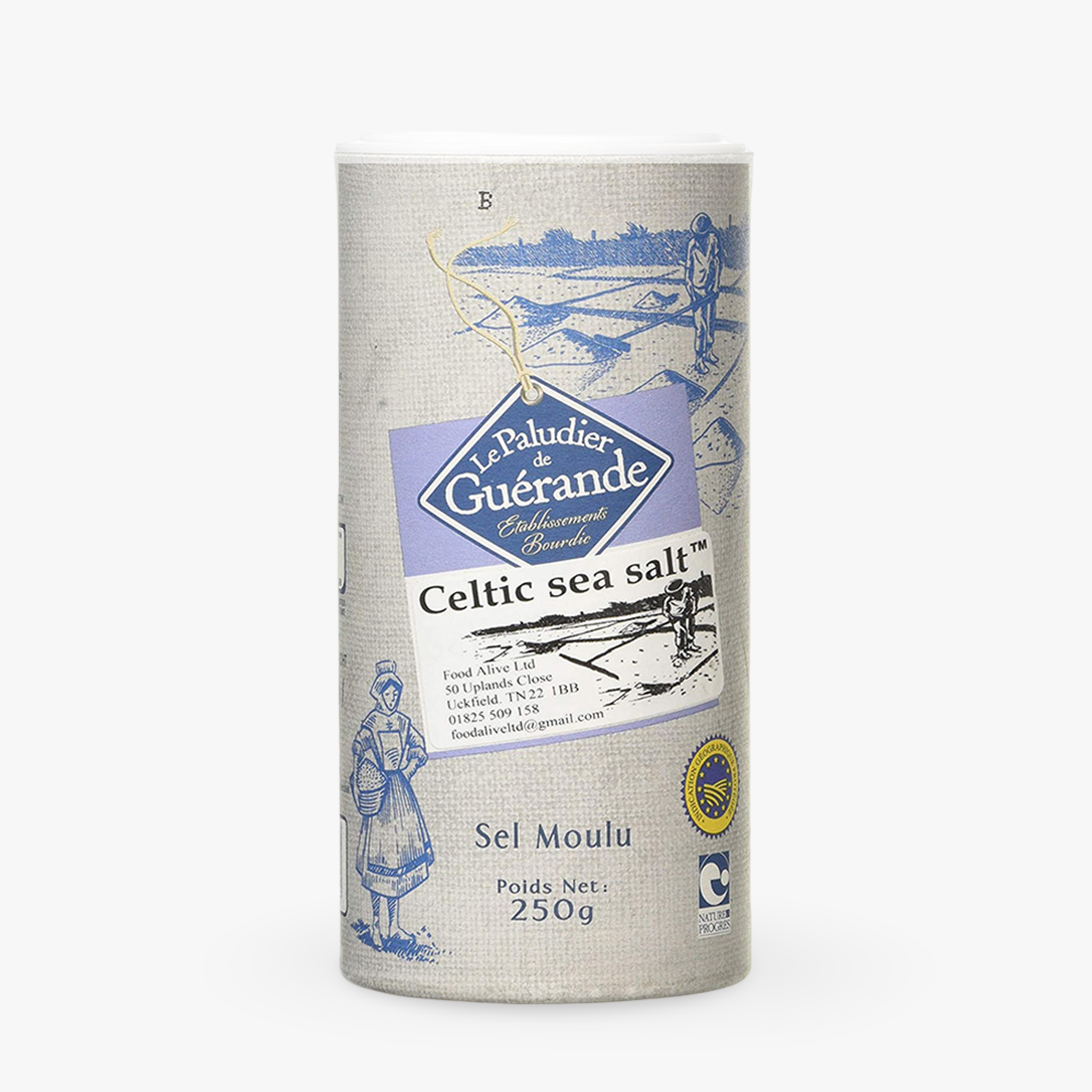 Le Paludier de Guerande Fine Celtic Grey Sea Salt