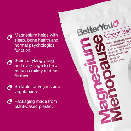 Magnesium Menopause Bath Flakes
