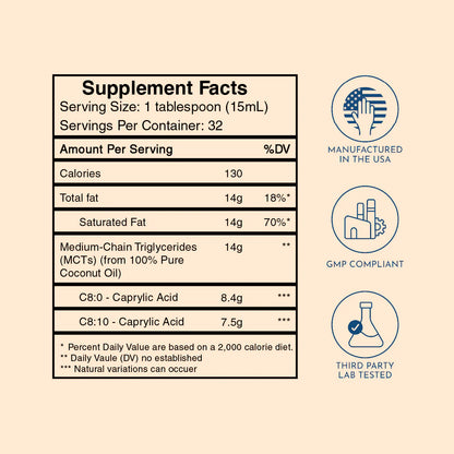 Metabolic-Boost MCT Oil