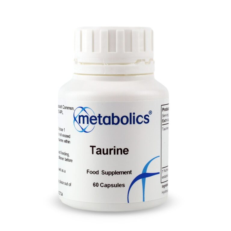 Metabolics Taurine 60 Capsules