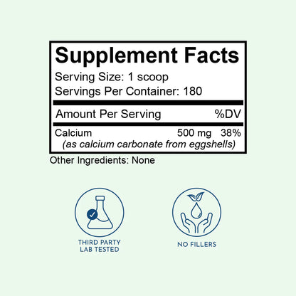 Micronised Eggshell Calcium