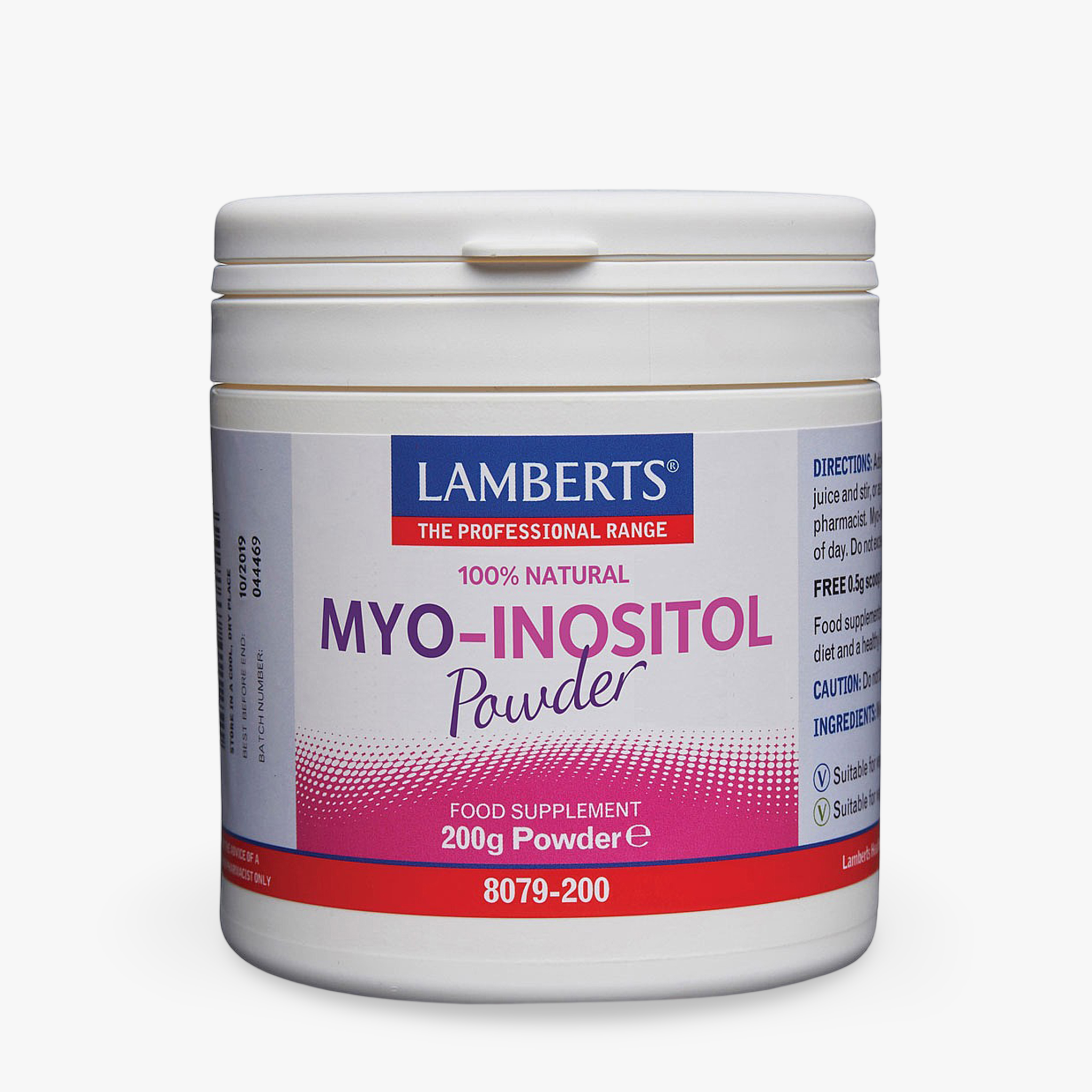 Lamberts Myo-Inositol Powder 200g