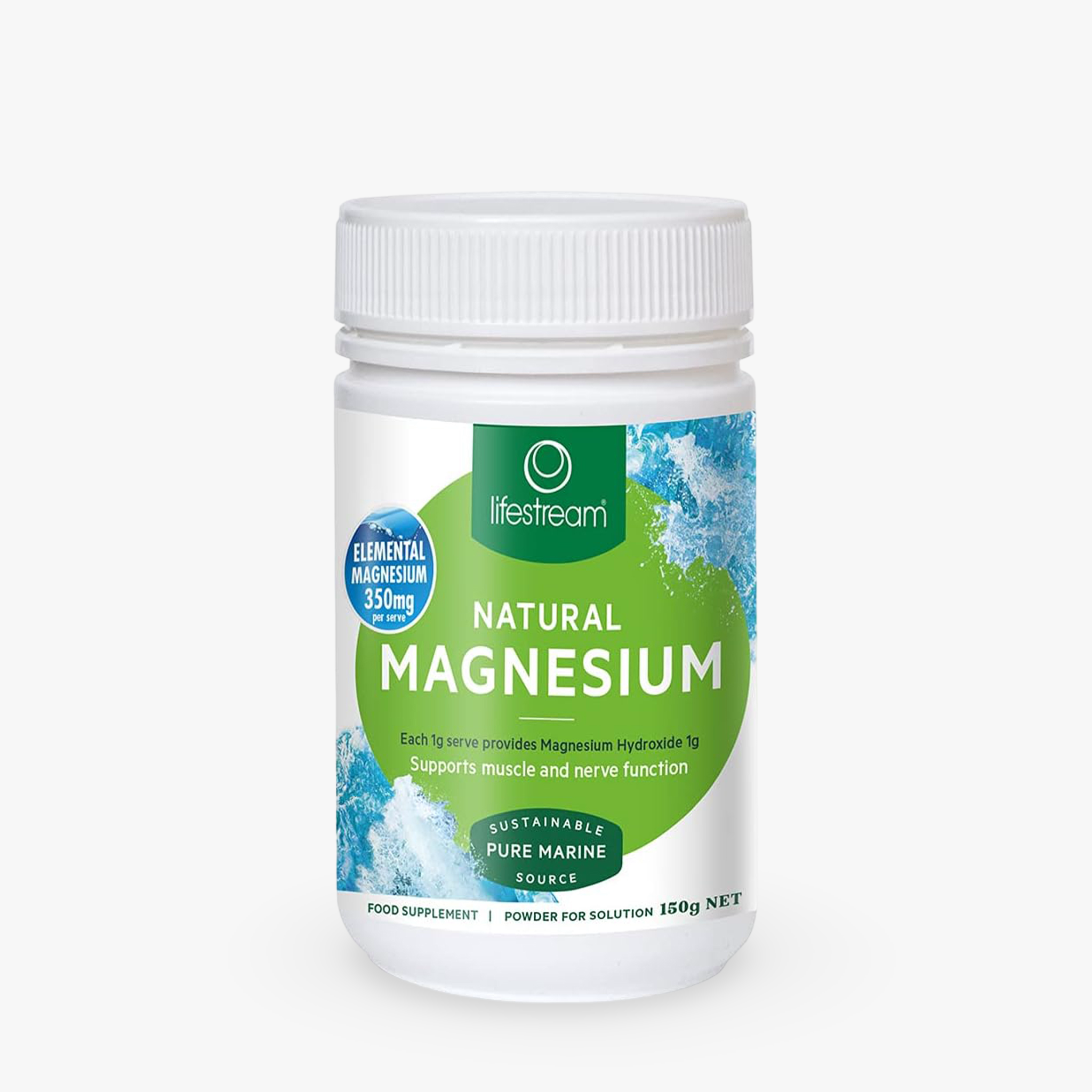 Lifestream Natural Magnesium Powder 150g