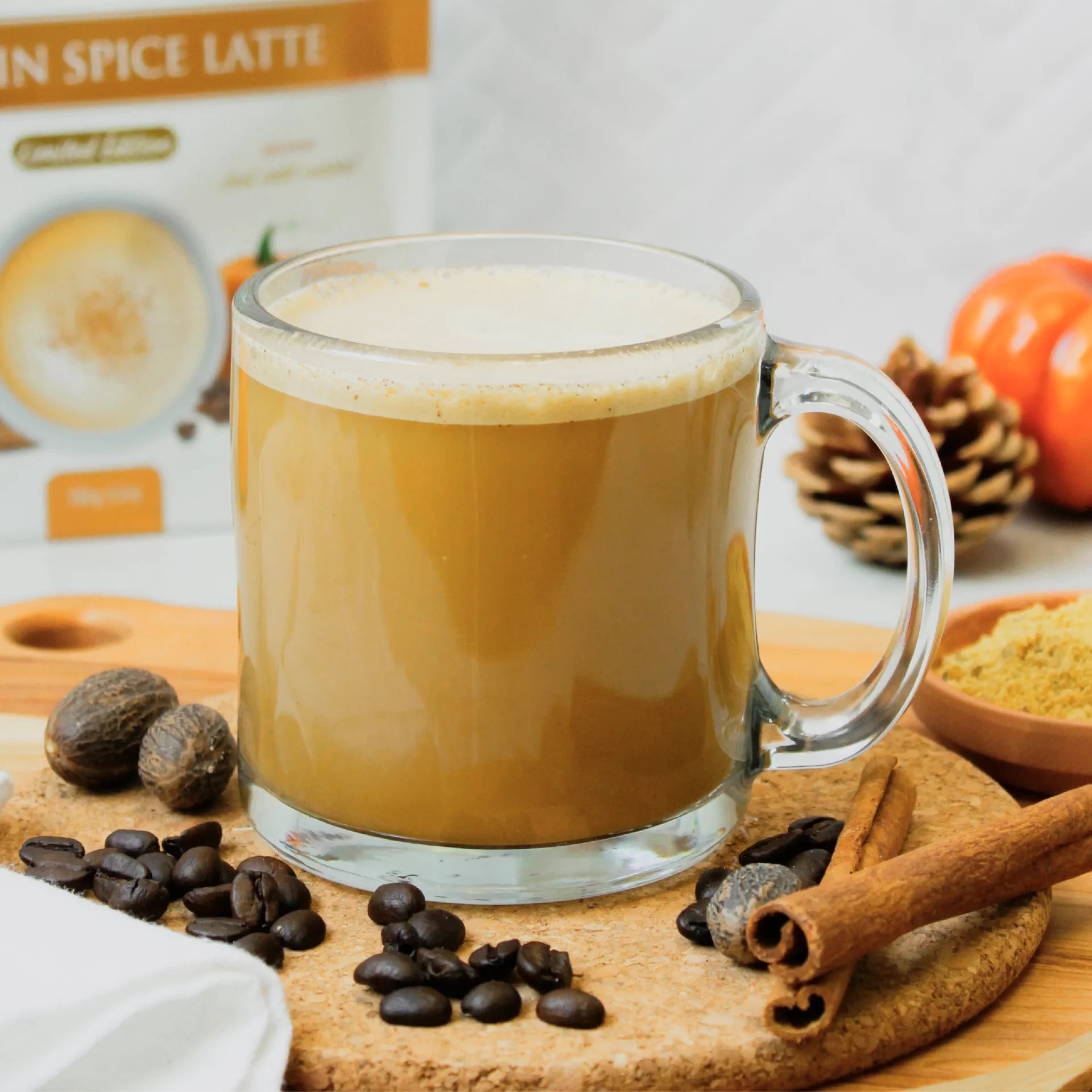 Organic Traditions Pumpkin Spice Latte 150g