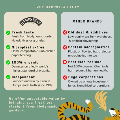 Organic Peppermint & Spearmint Tea Bags