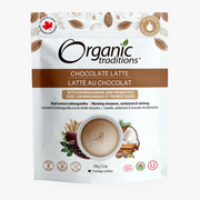 Organic Traditions Chocolate Latte with Ashwagandha and Probiotics