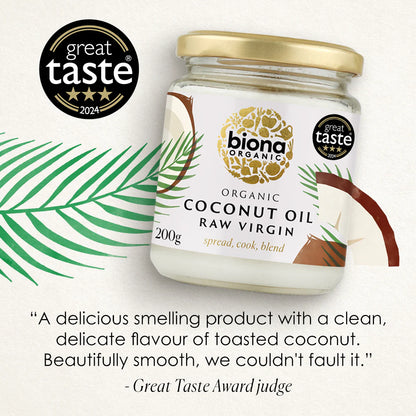 Organic Coconut Oil Raw Virgin