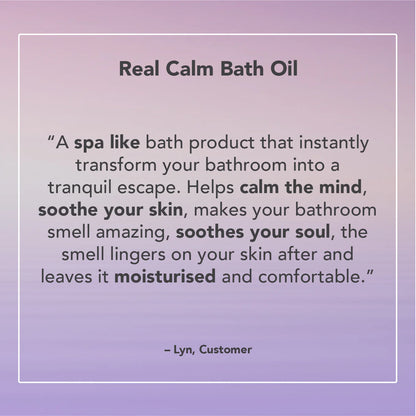 Real Calm Bath Oil
