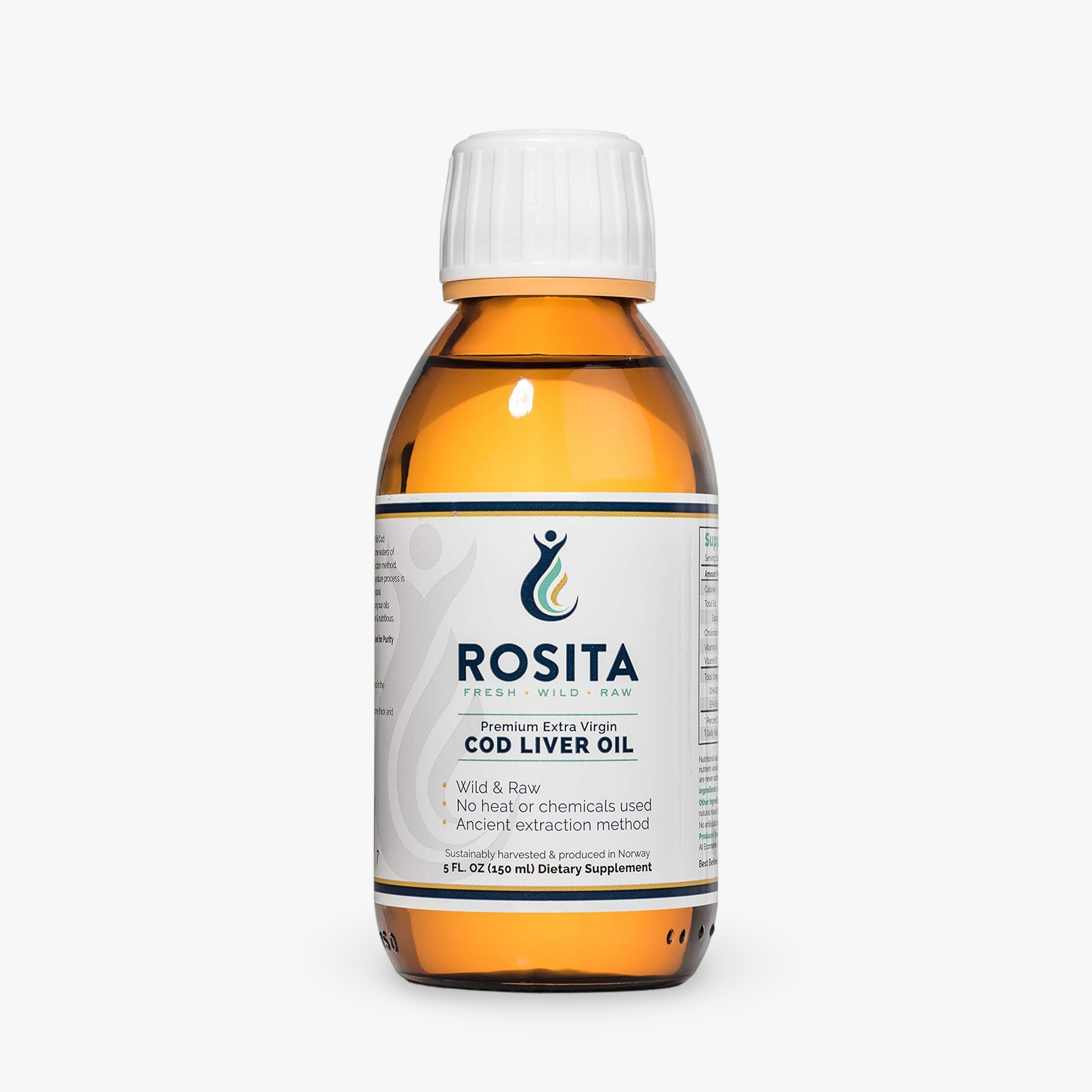 Rosita Extra Virgin Cod Liver Oil Liquid