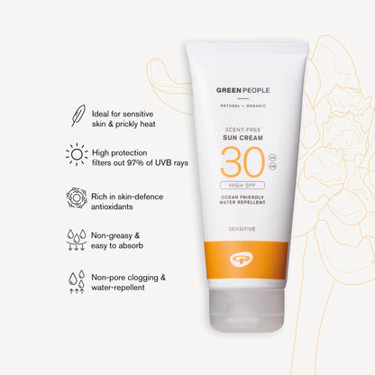 Scent Free Sun Cream SPF30