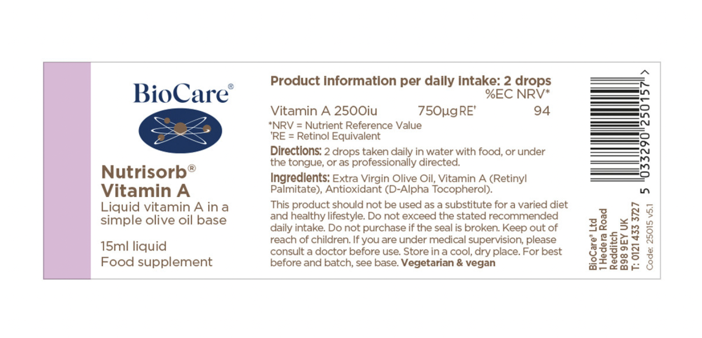 Nutrisorb Vitamin A