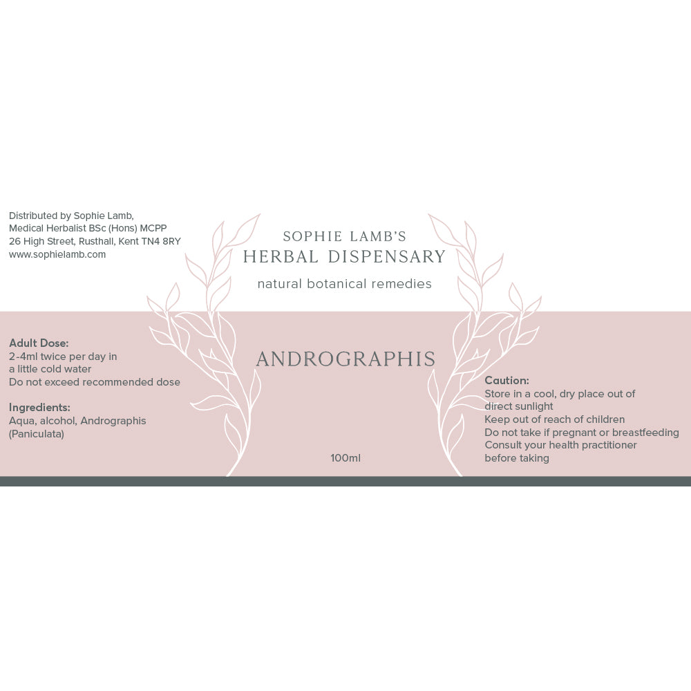 Sophie Lamb's Herbal Dispensary Andrographis