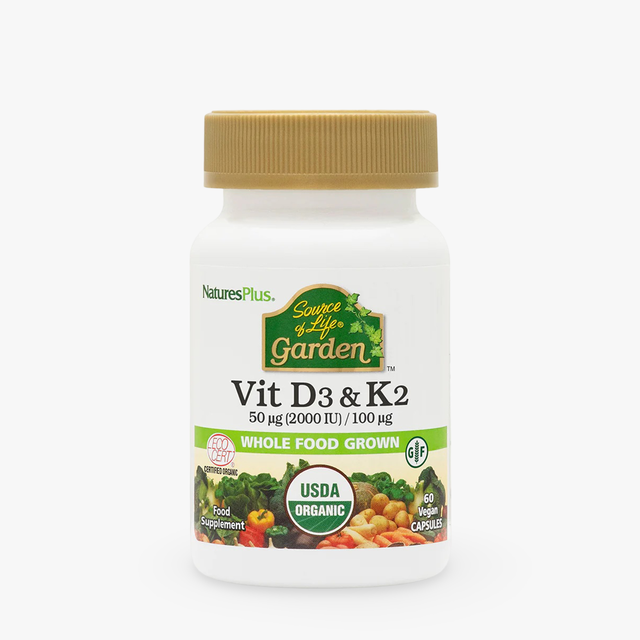 Source of Life Garden Vit D3 & K2