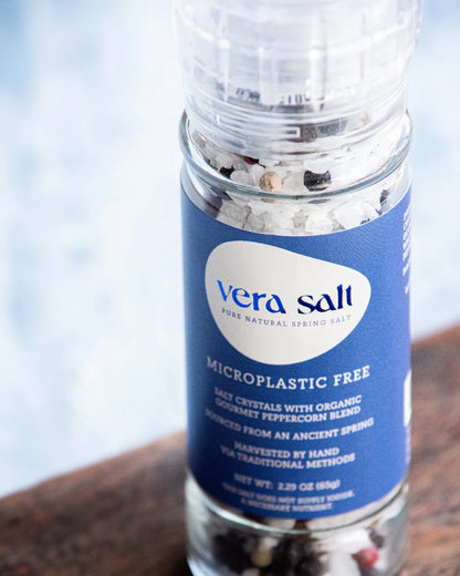 Spring Salt & Organic Pepper - Ceramic Grinder