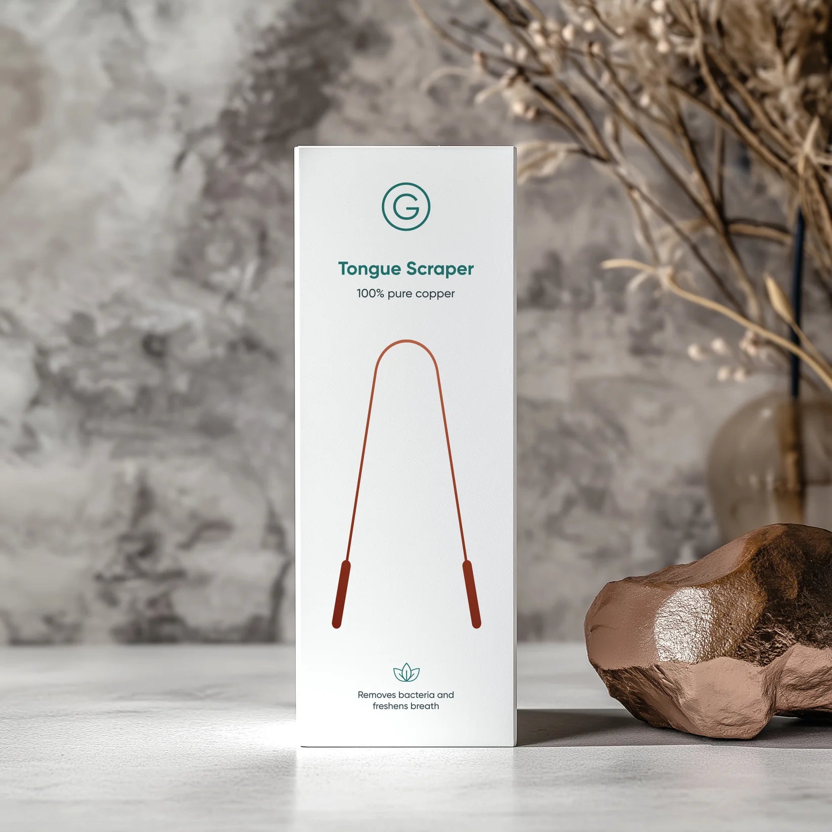 Tongue Scraper (100% Pure Copper)